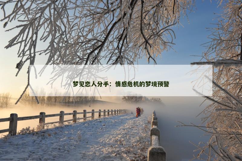 梦见恋人分手：情感危机的梦境预警