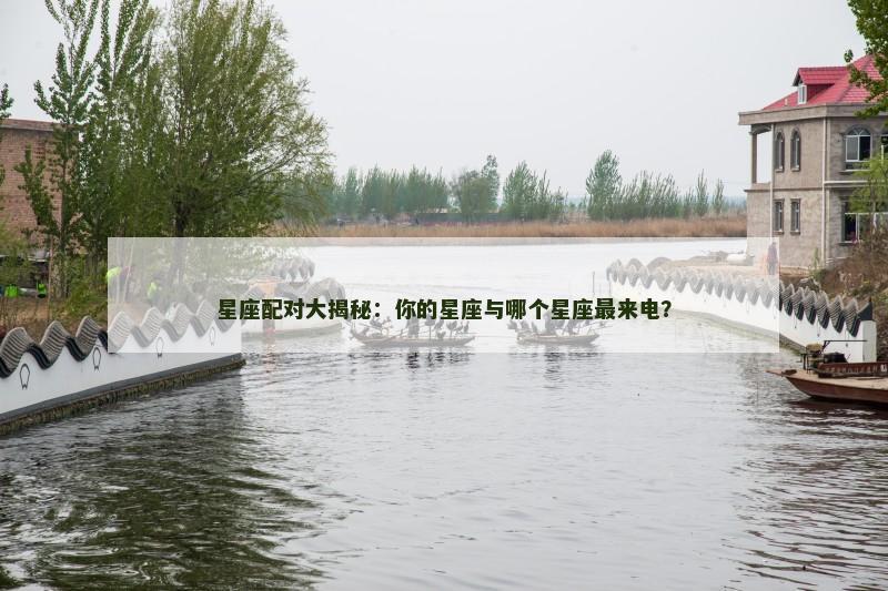 星座配对大揭秘：你的星座与哪个星座最来电？