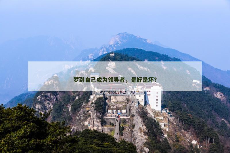 梦到自己成为领导者，是好是坏？
